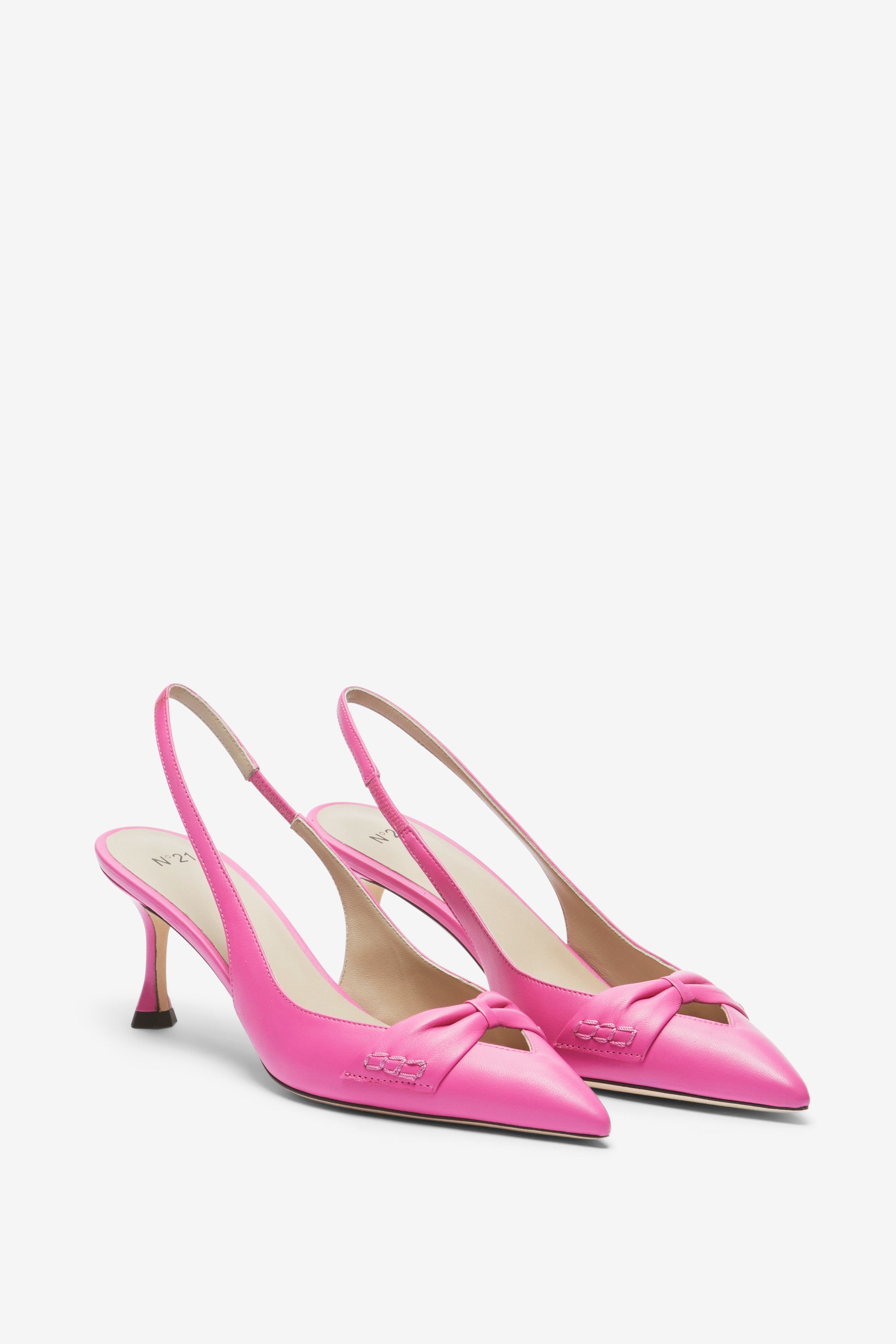 Slingback con fiocco