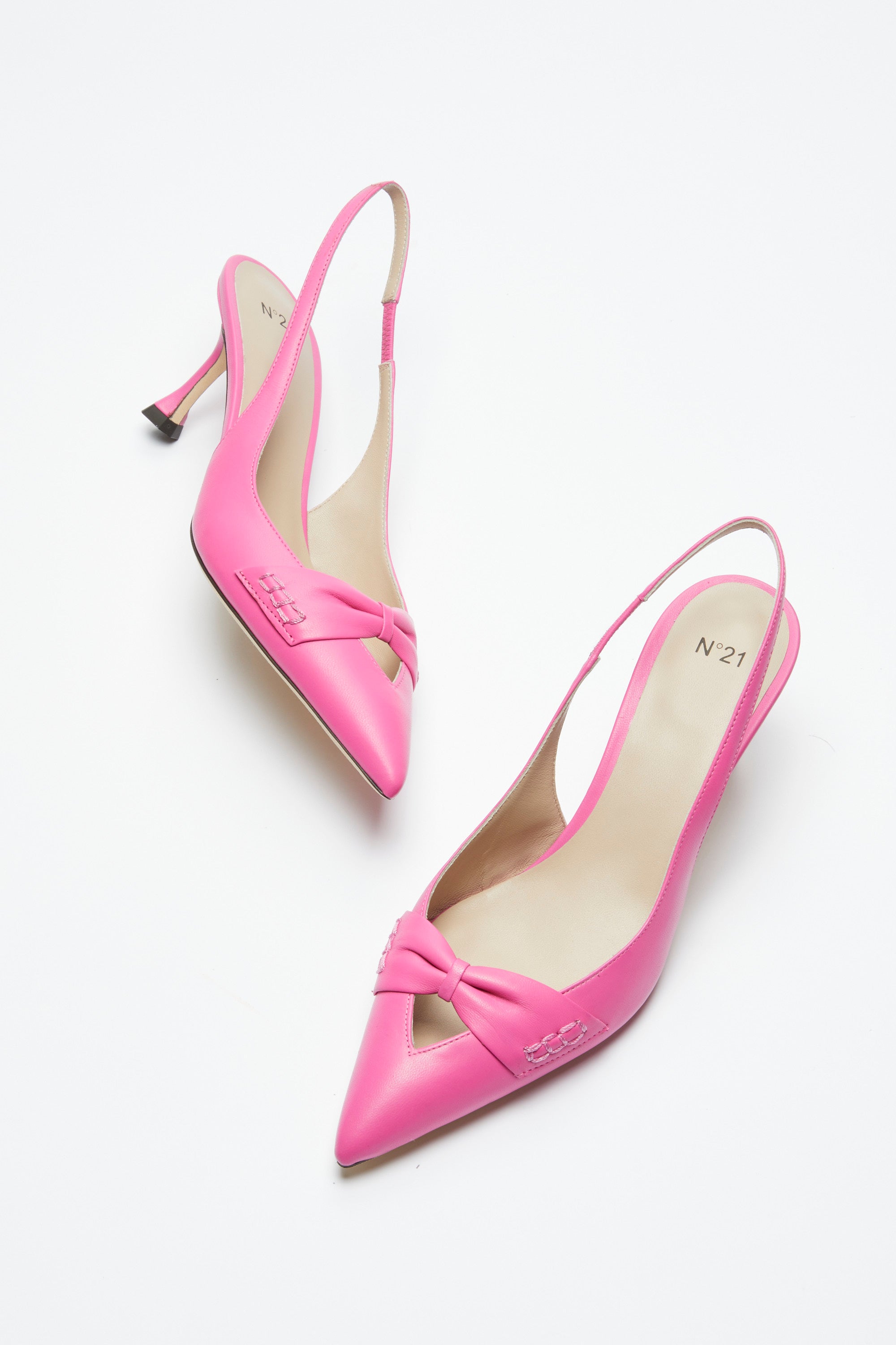 Slingback con fiocco