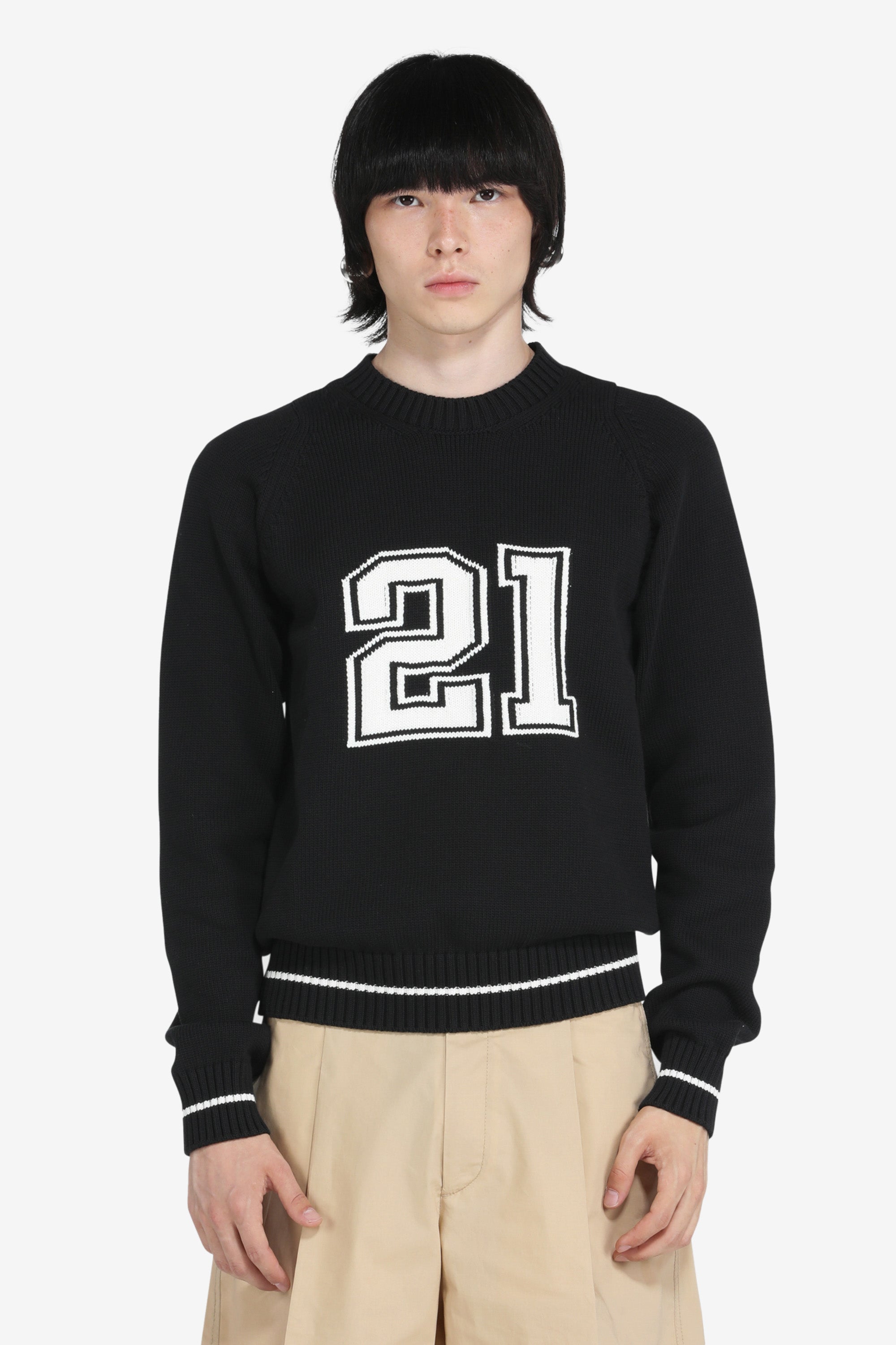 Logo-Intarsia Sweater