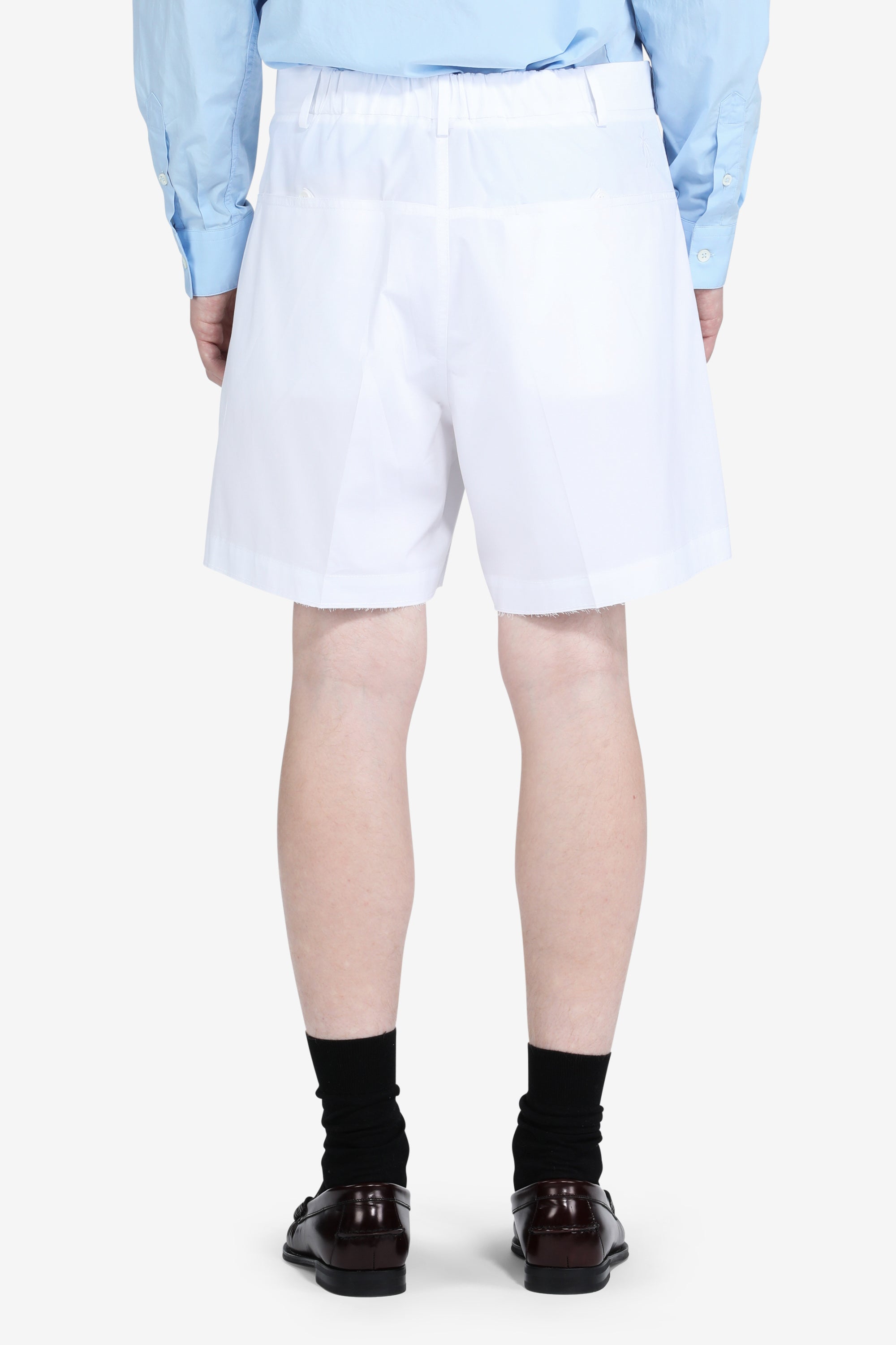 Tailored Cotton Shorts