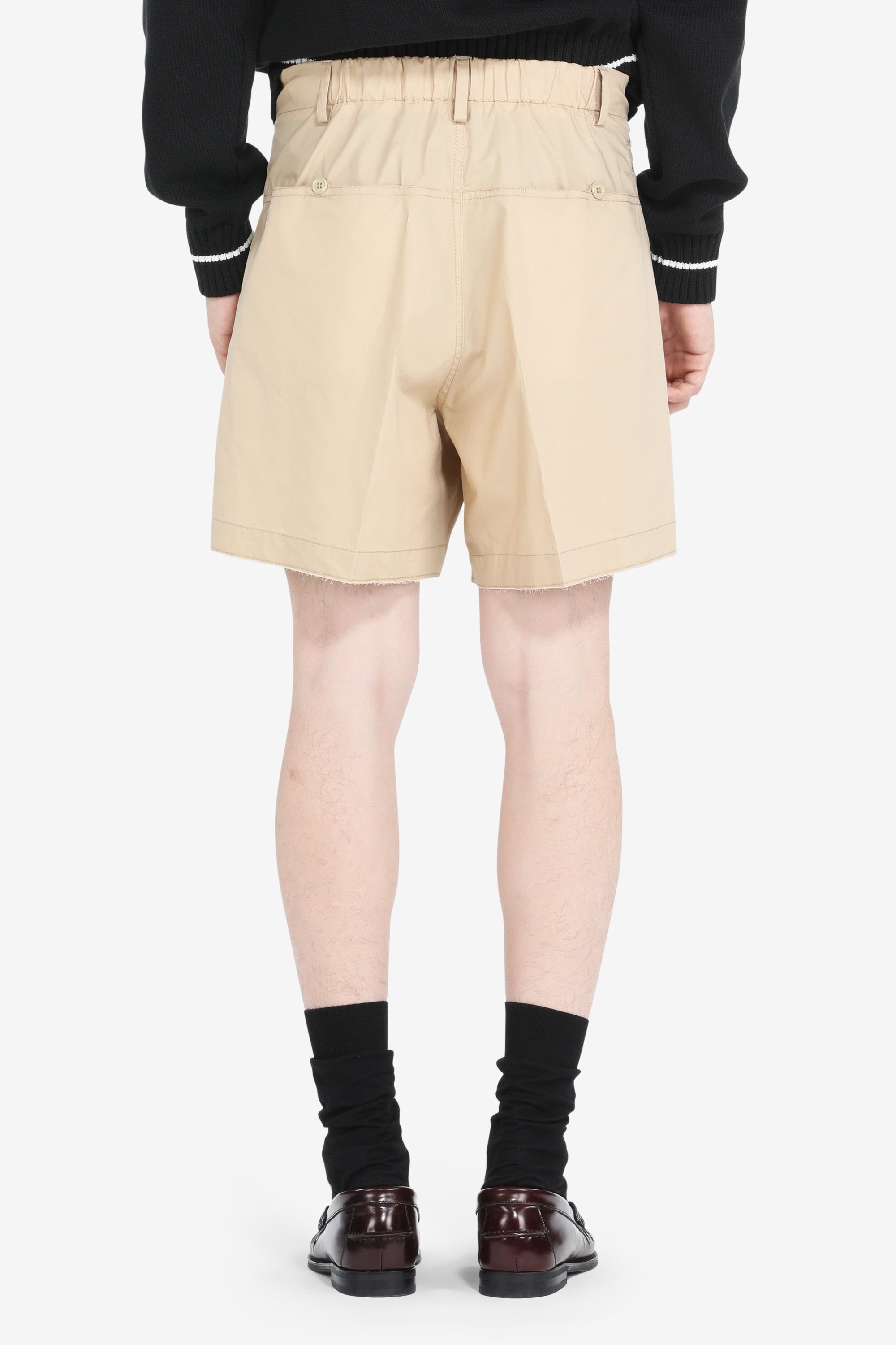 Tailored Cotton Shorts