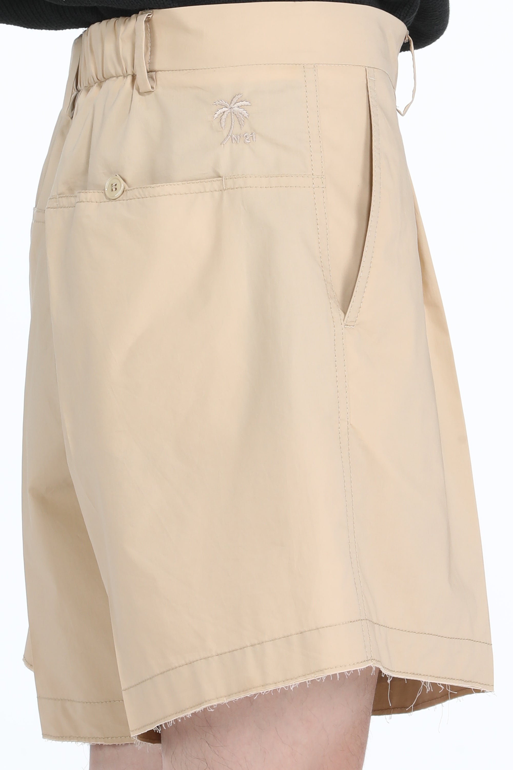 Tailored Cotton Shorts