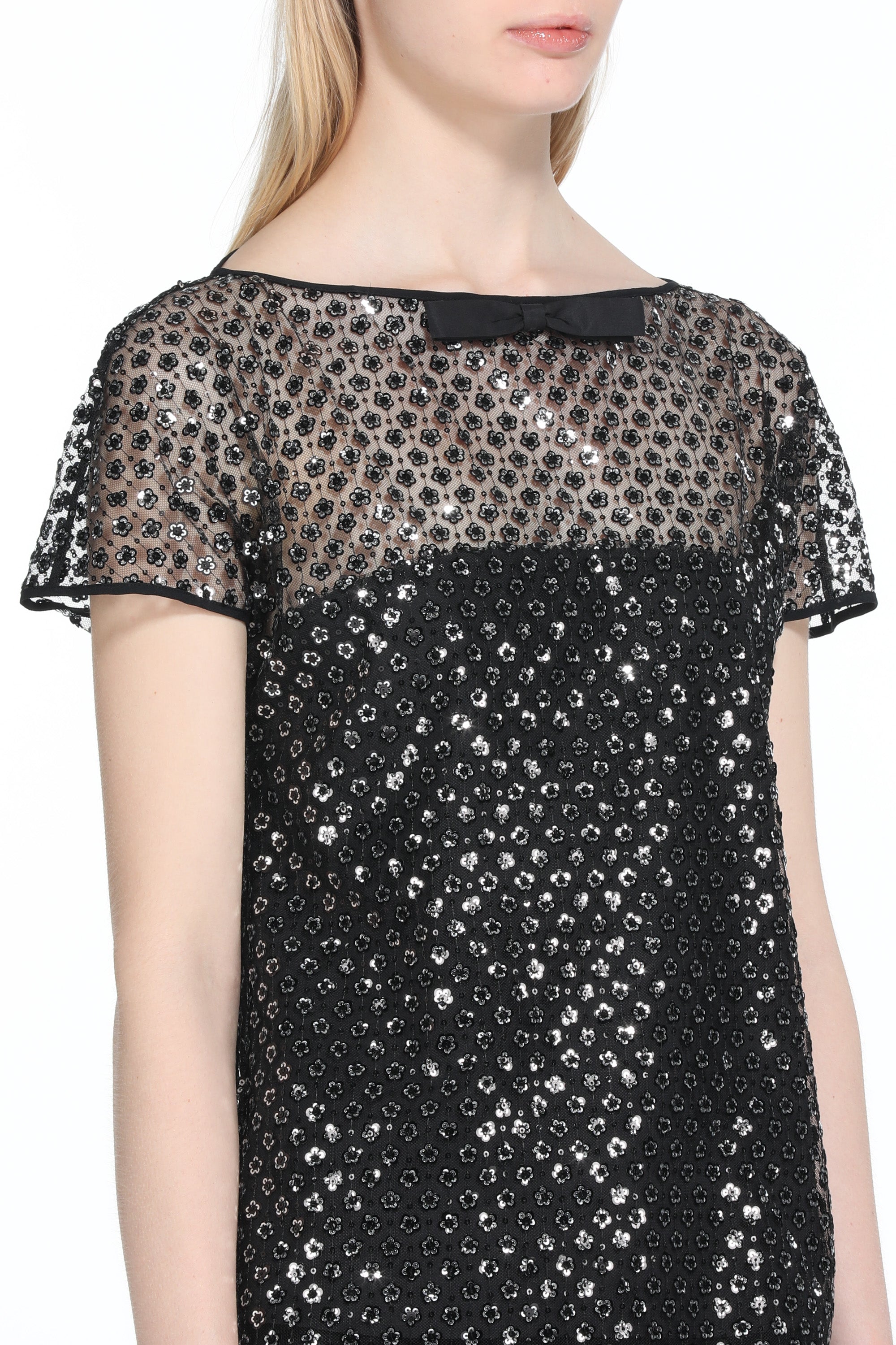 Top in Rete con Paillettes