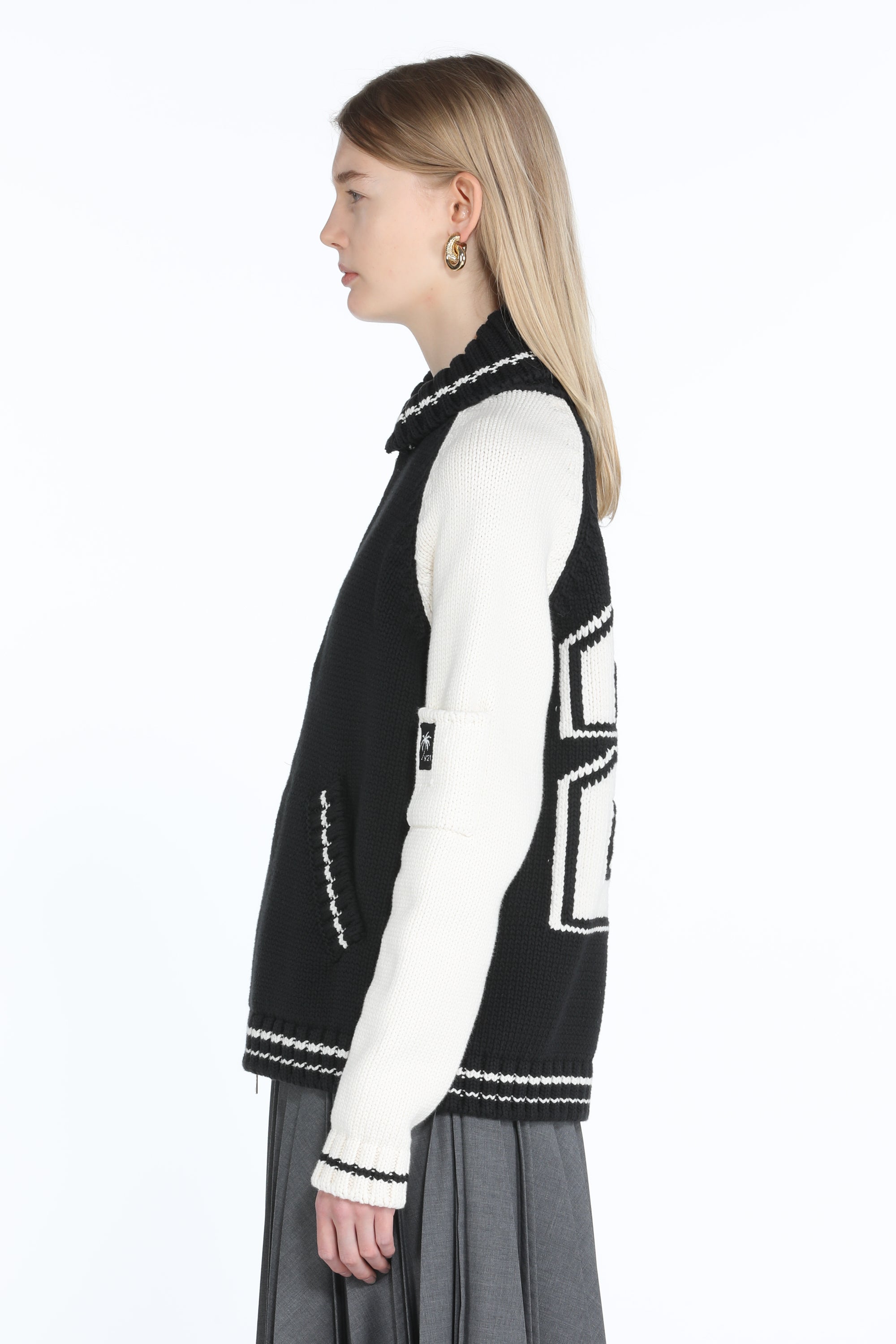 Knitted Bomber Jacket