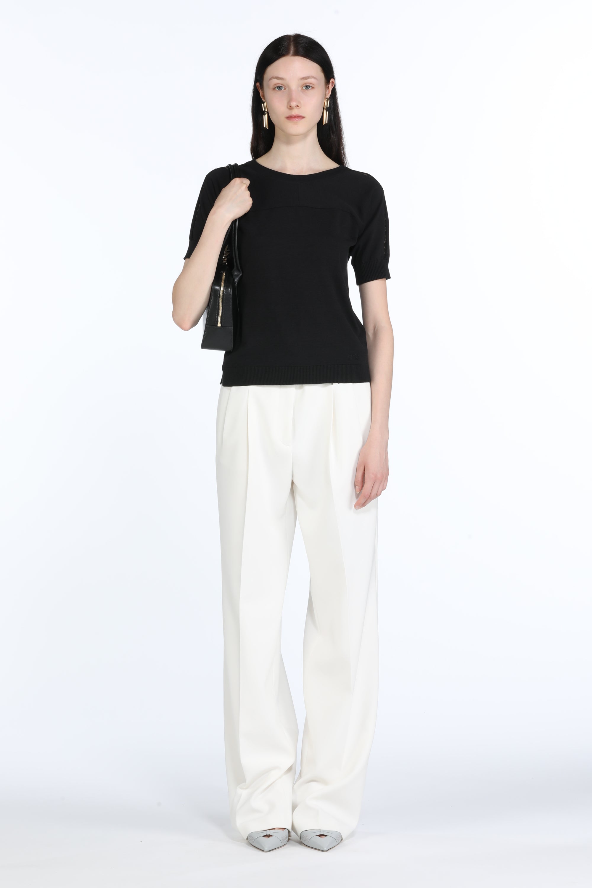 Wide-Leg Trousers