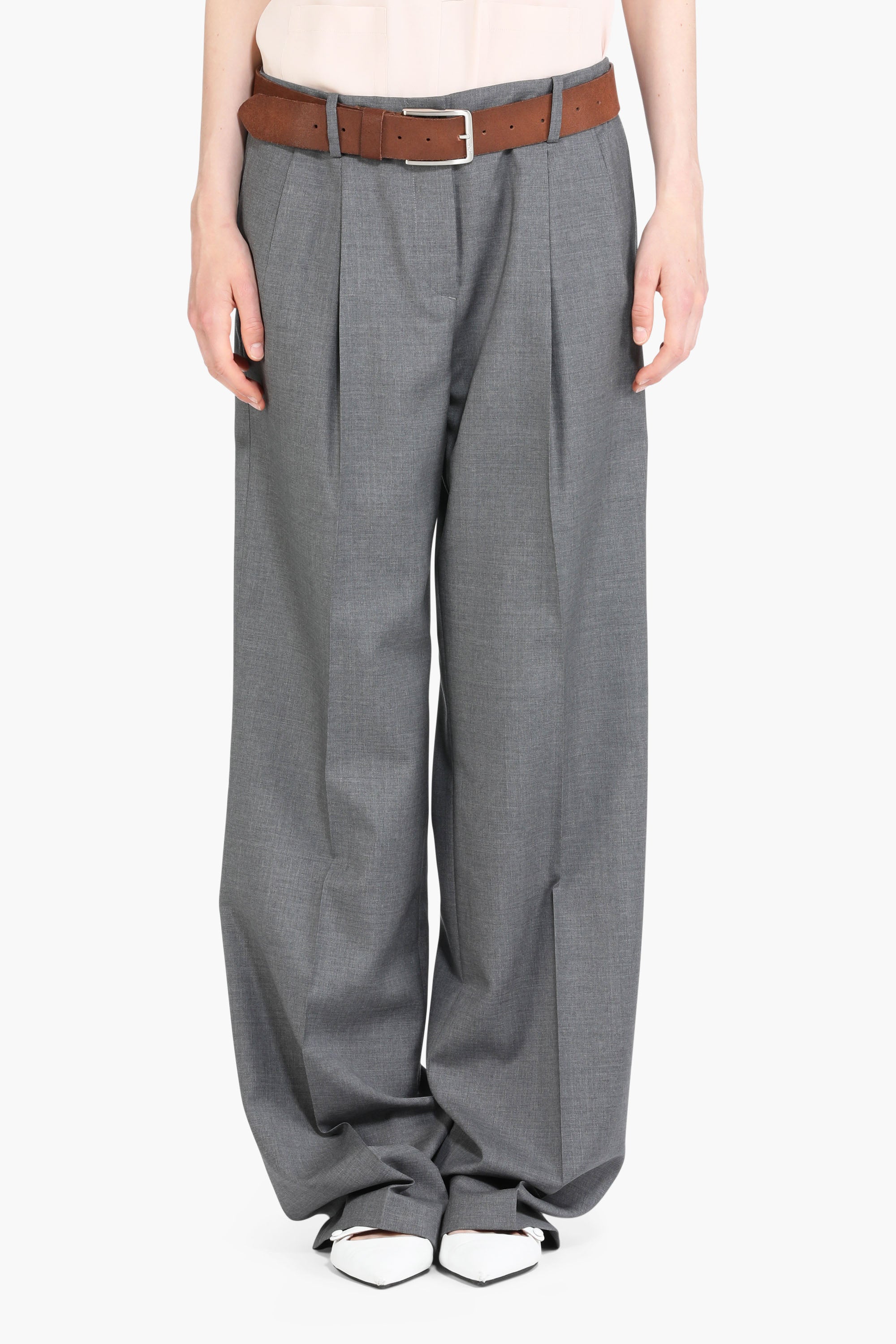 Wide-Leg Trousers