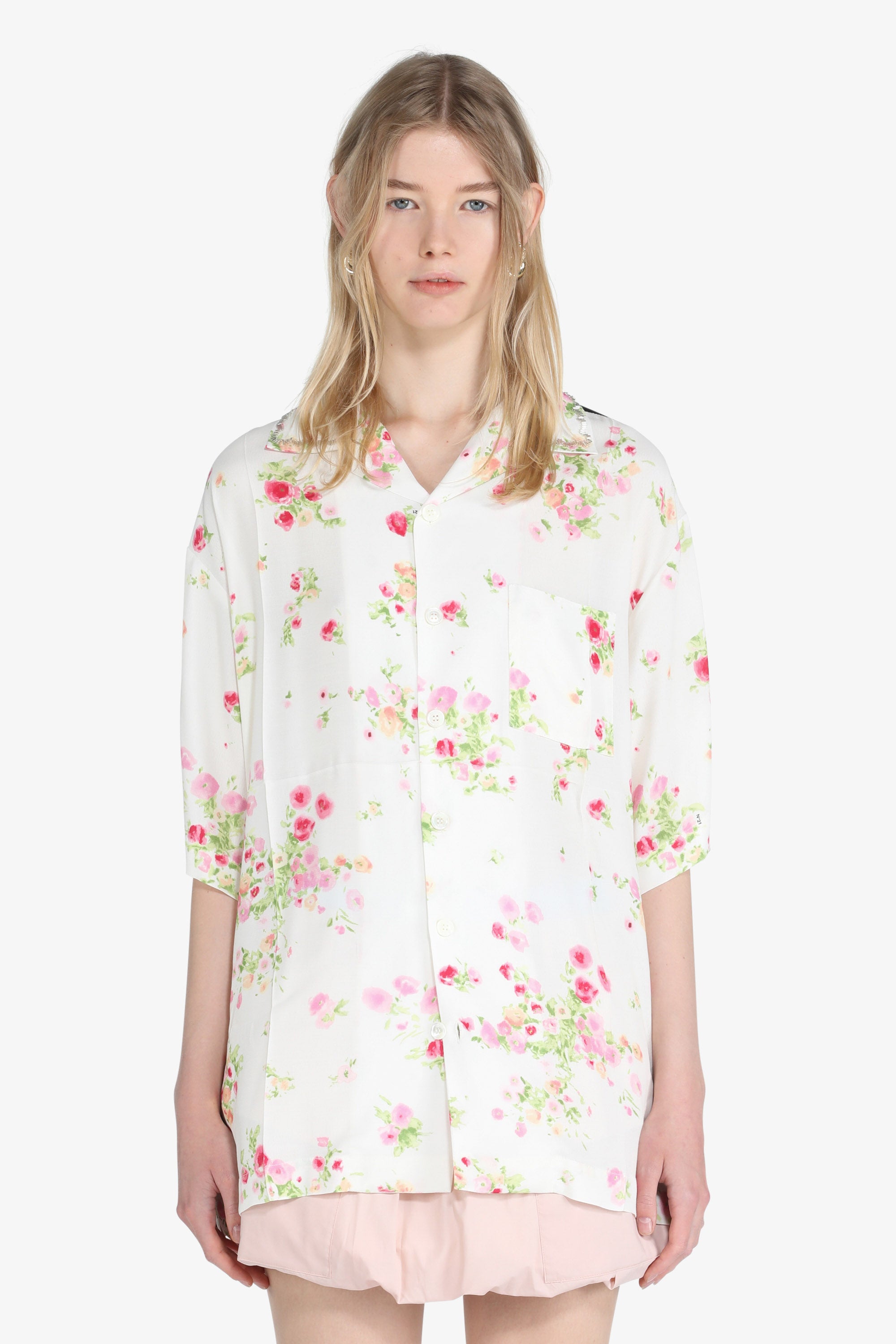 Floral-Print Shirt