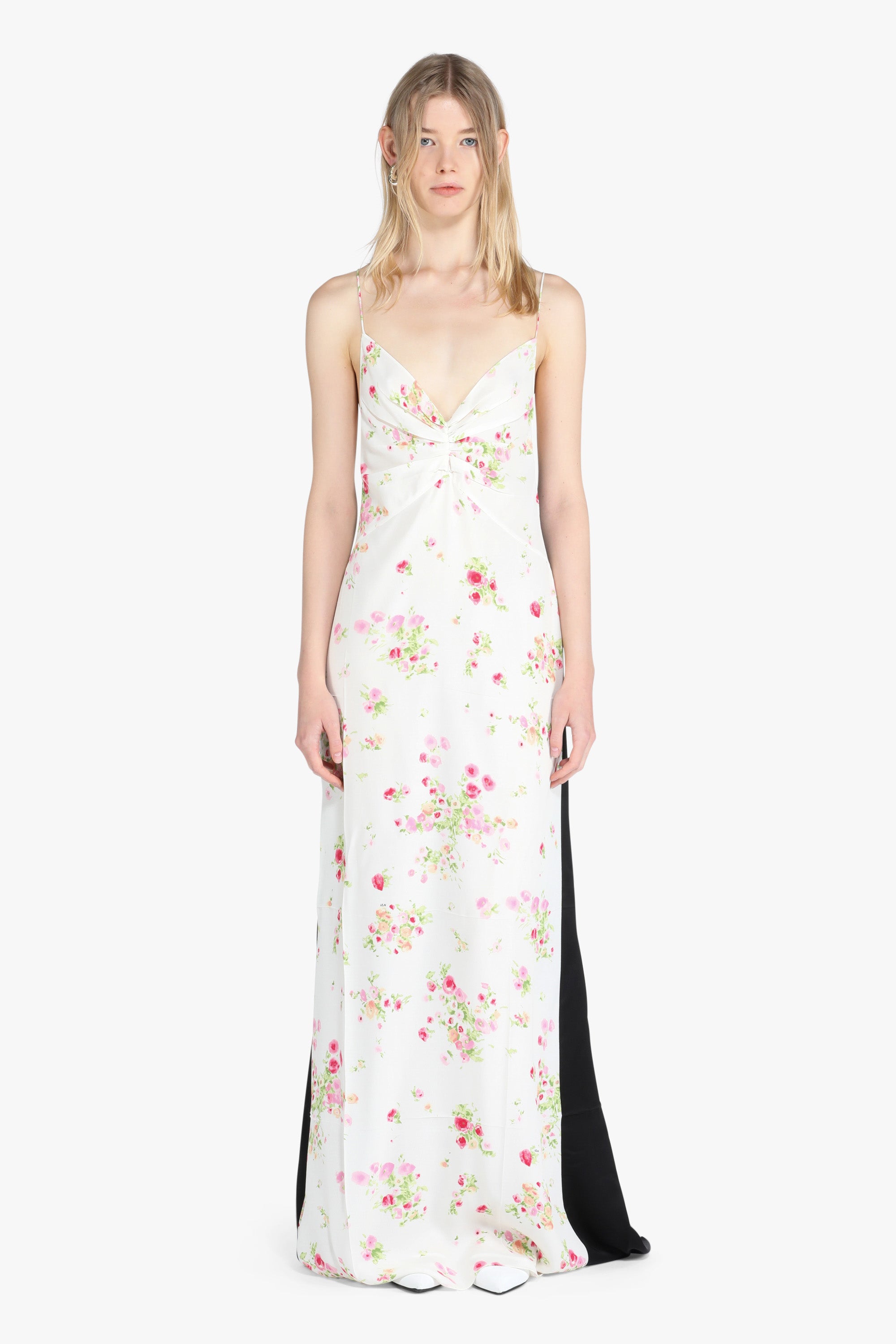 Floral-Print Maxi Dress