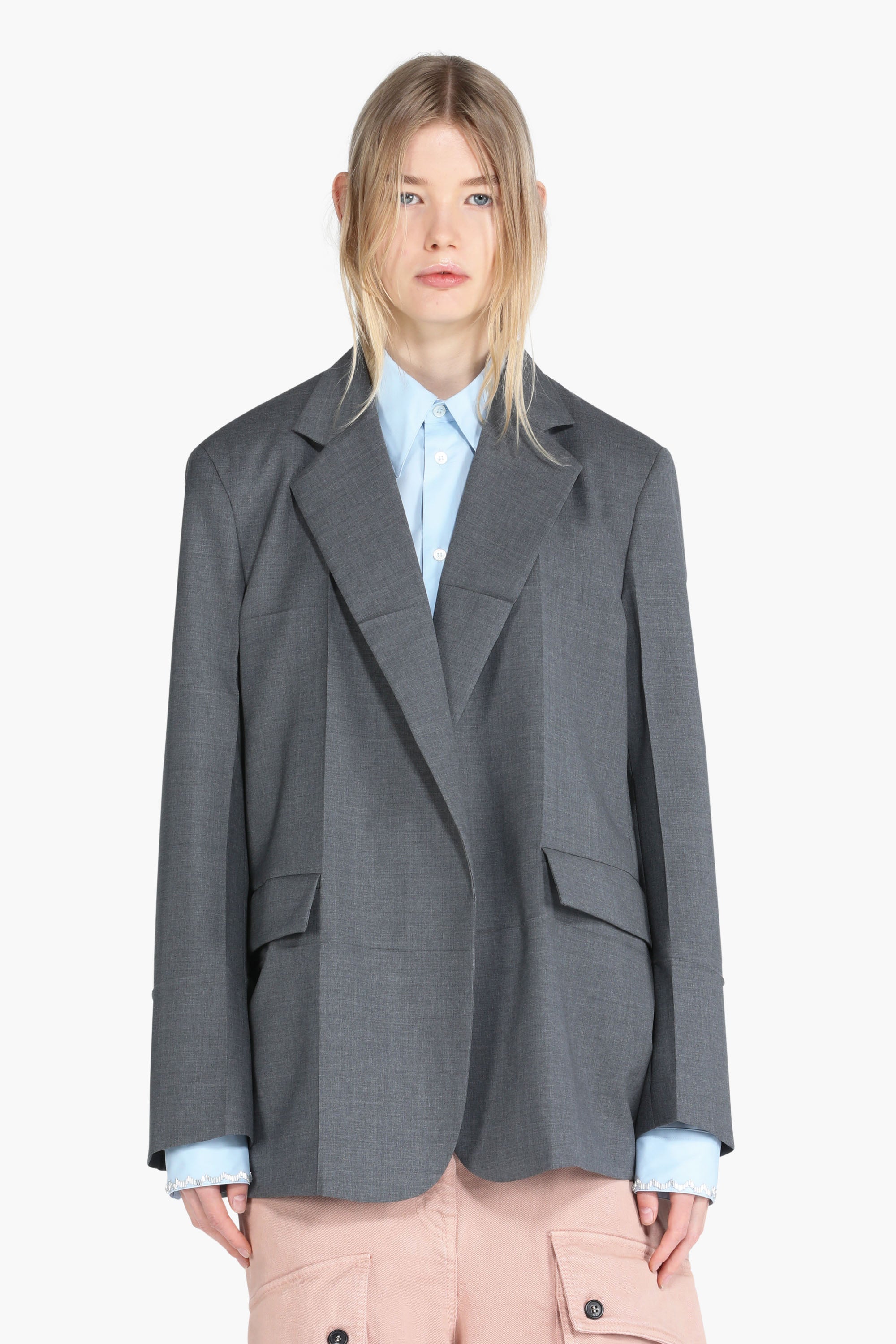 Tailored Wool Blazer