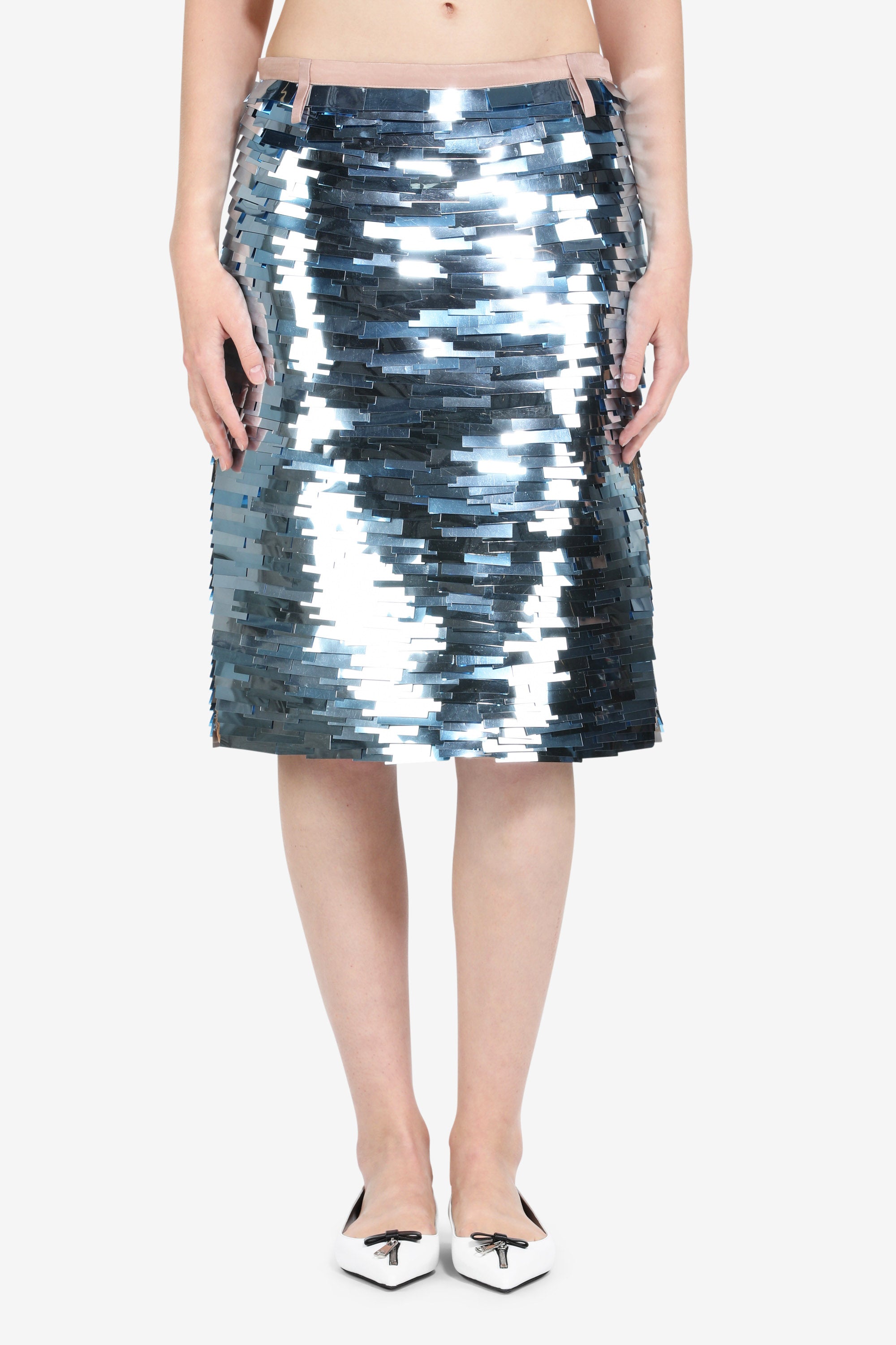 Sequined Midi Skirt