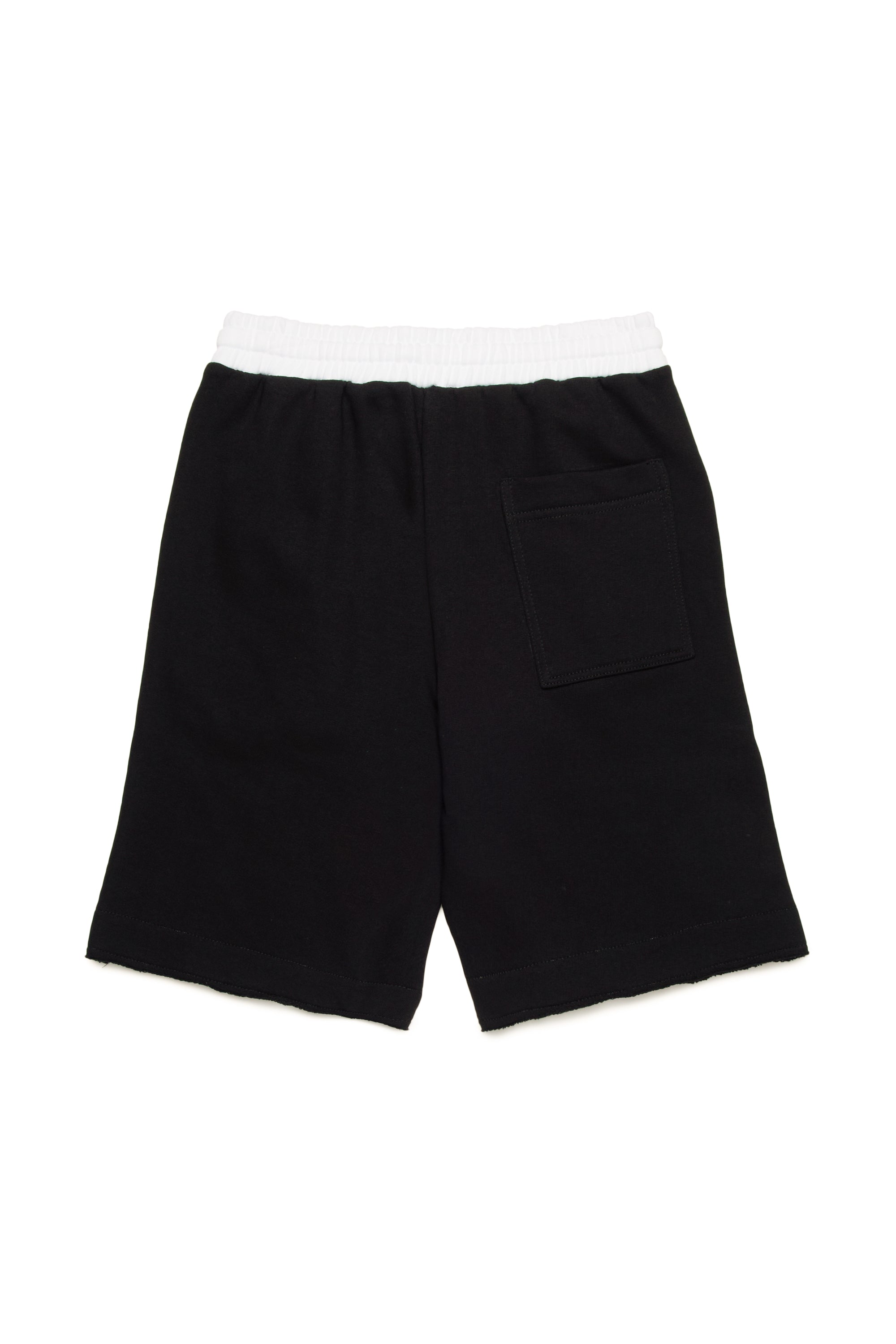 Logo-Print Cotton Track Shorts