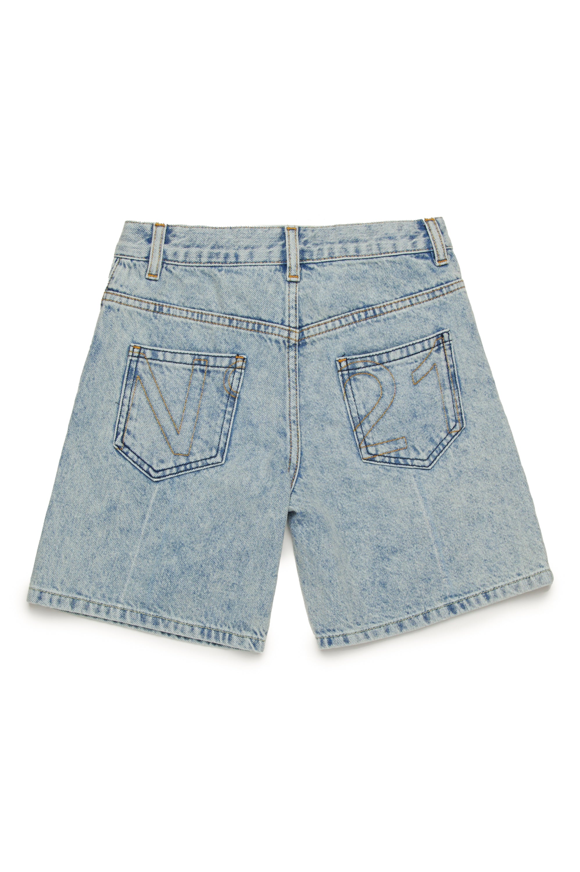 Logo-Appliqué Denim Shorts