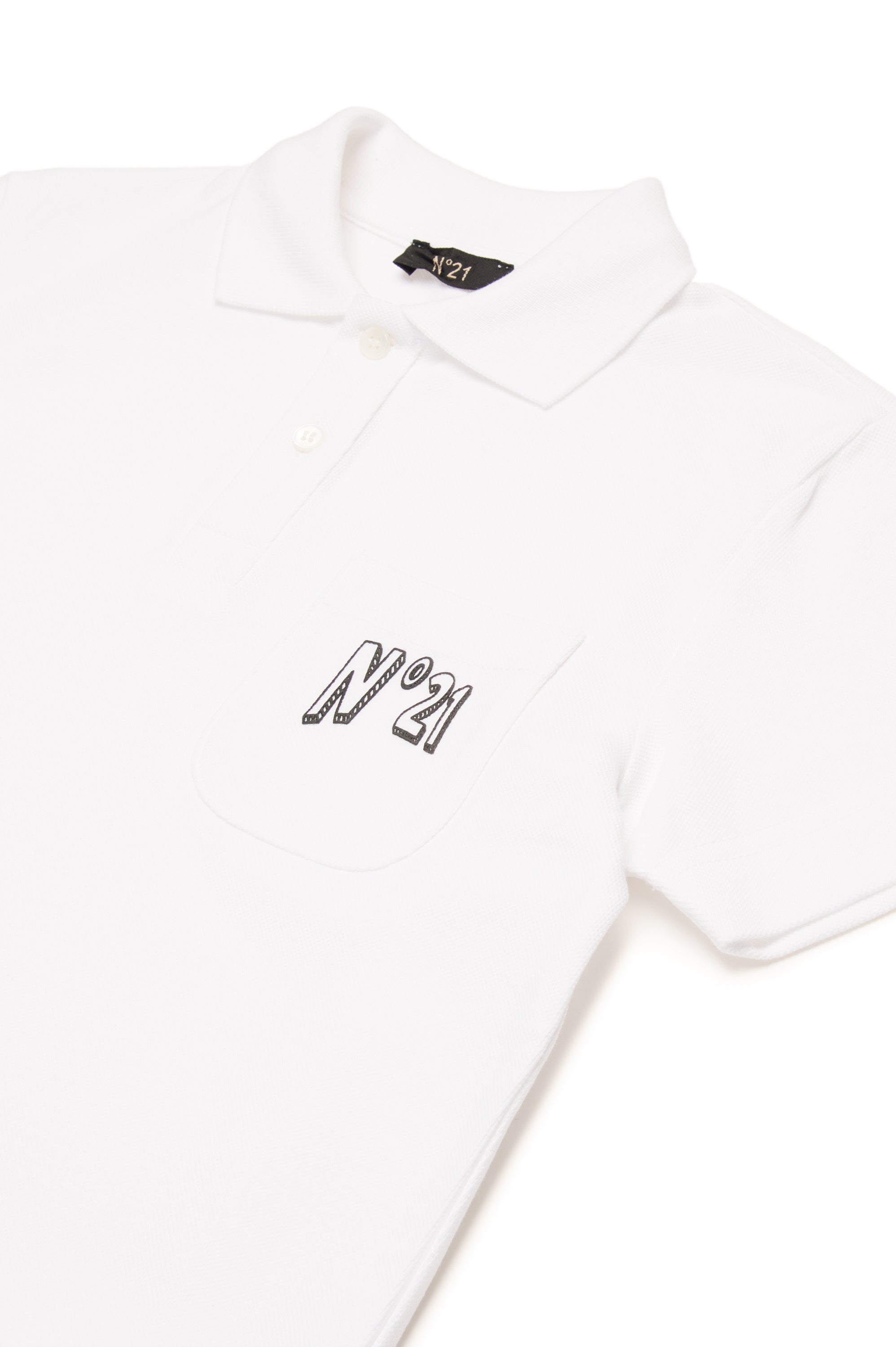 Logo-Print Cotton Polo Shirt